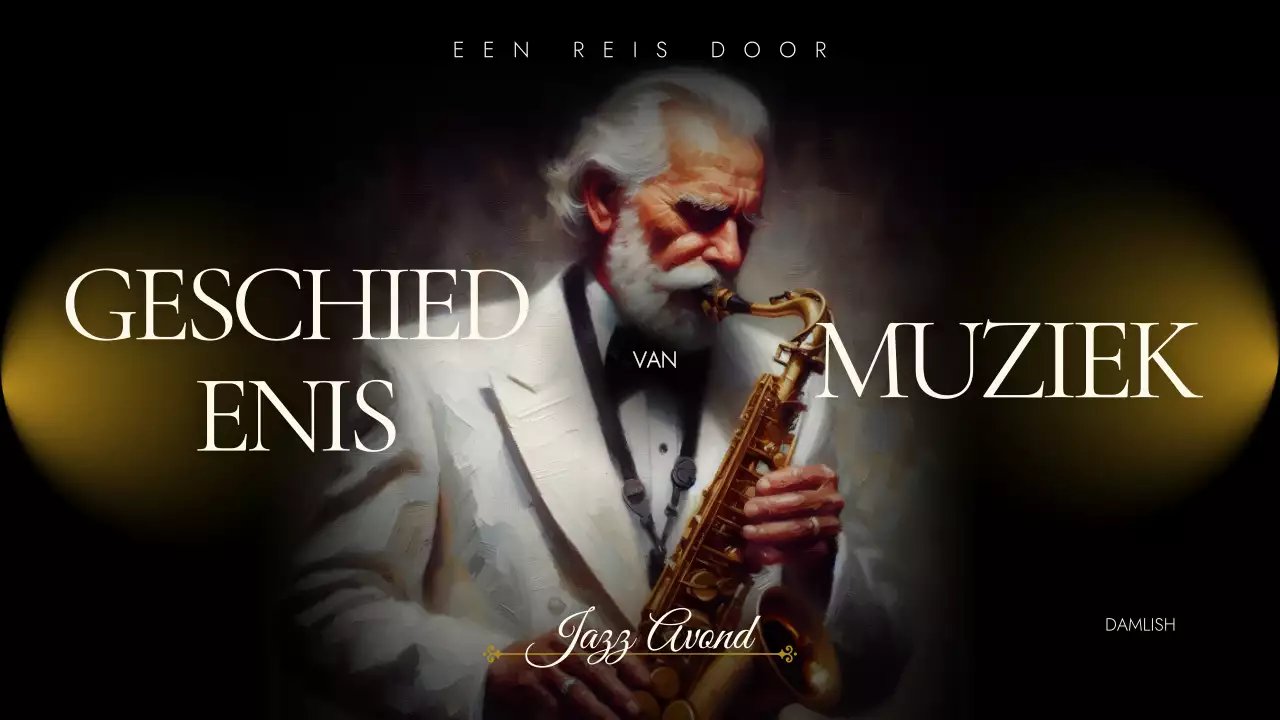 gouden vintage muziekevenement