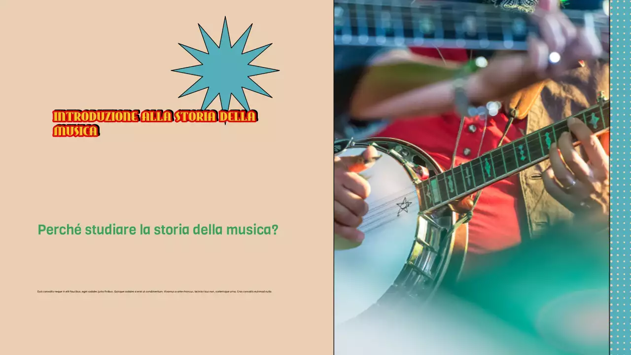 guida musicale blu retrò