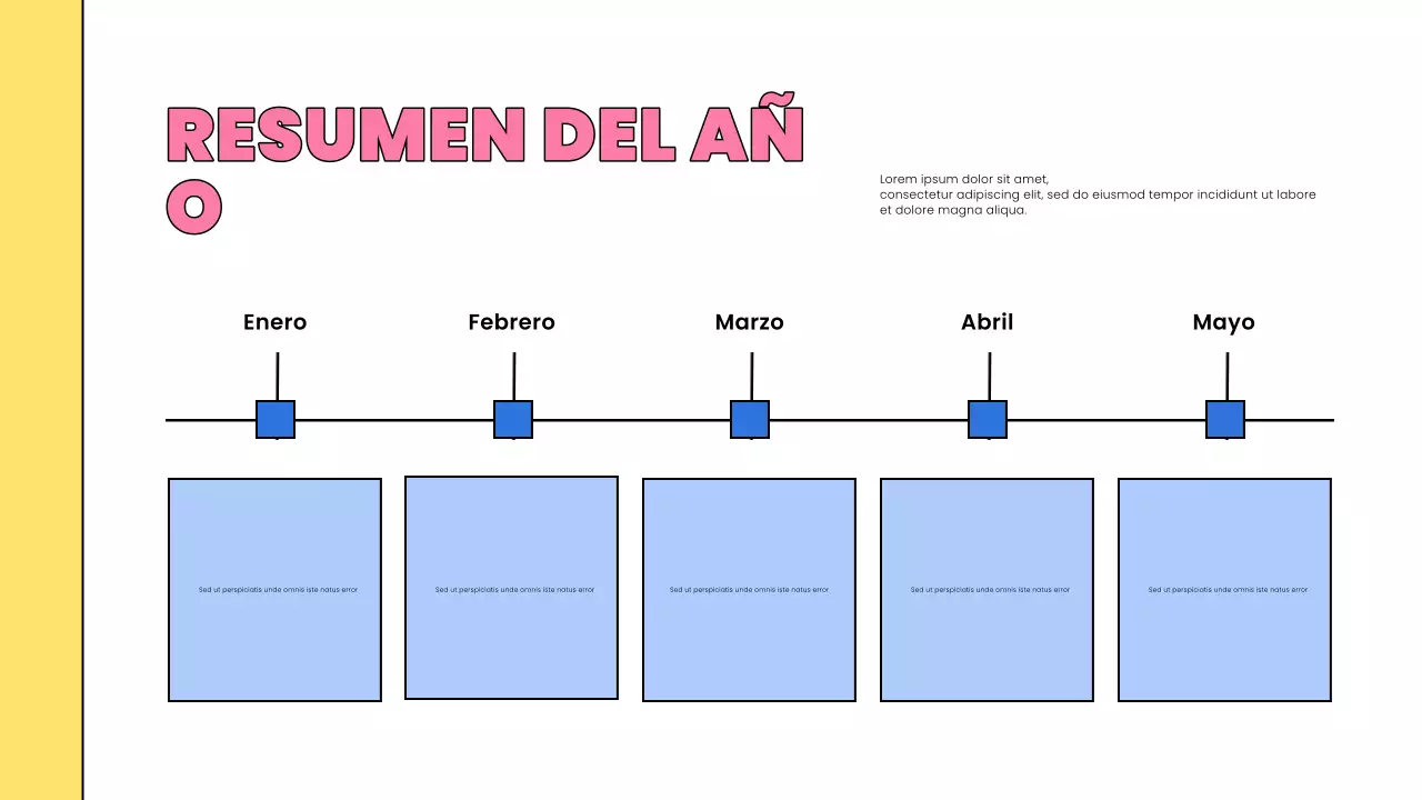 pink comic presentación de año nuevo