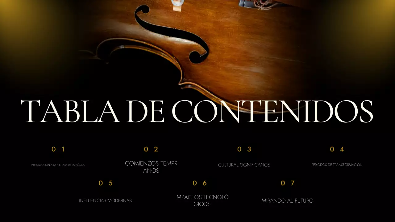 Gold Vintage Music Event