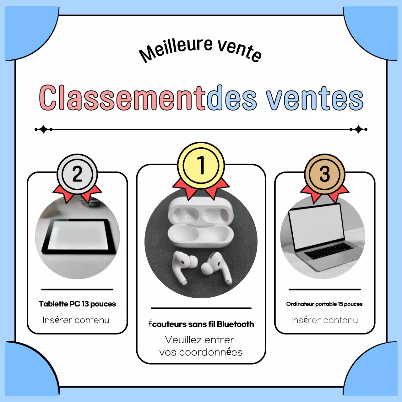 Remise des diplômes en bleu clair