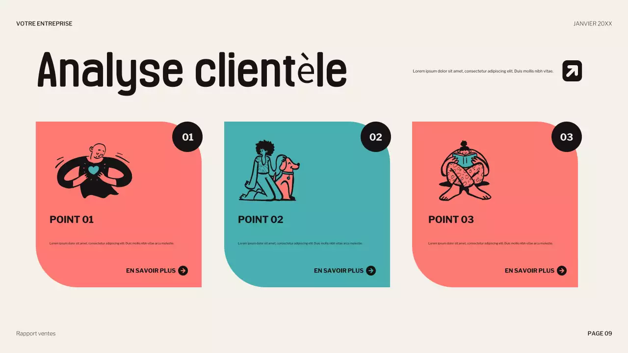 présentation de vente corallienne et ludique