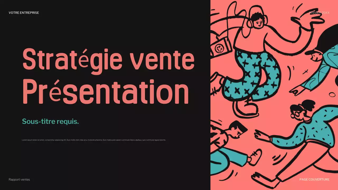 présentation de vente corallienne et ludique