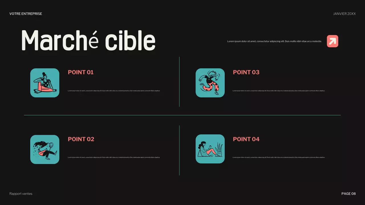 présentation de vente corallienne et ludique