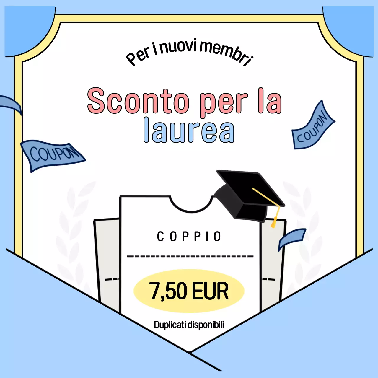 Laurea in azzurro