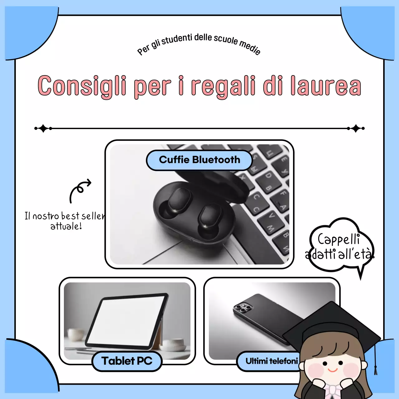 Laurea in azzurro