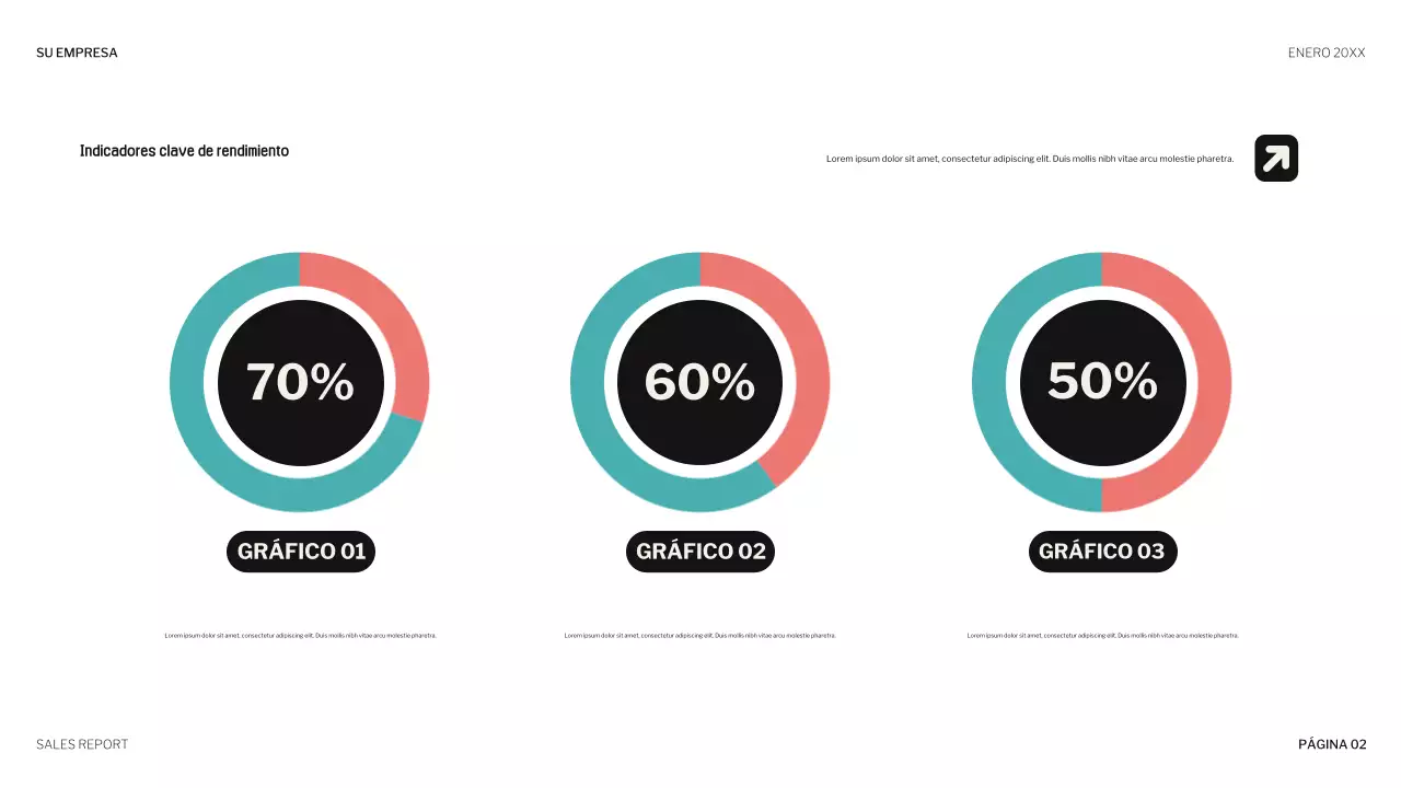 coral presentación lúdica de ventas