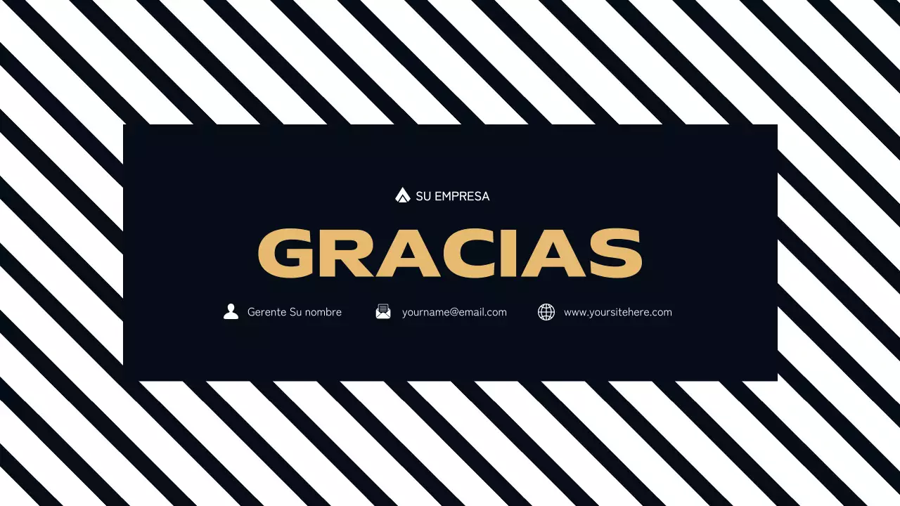 presentación de ventas black modern