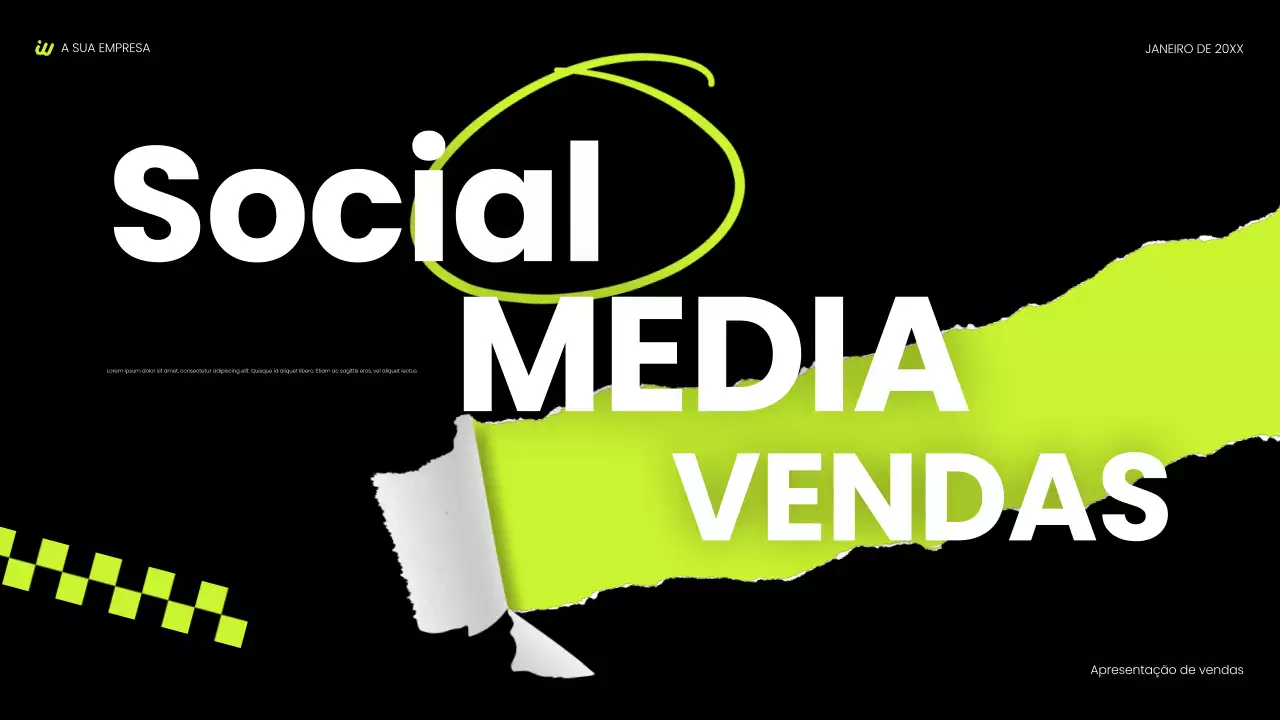 apresentação social negra moderna