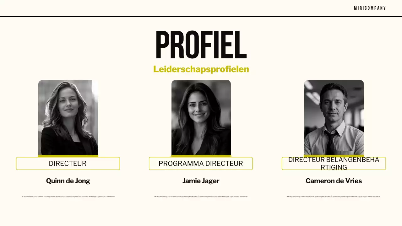 zwart modern zakelijk document