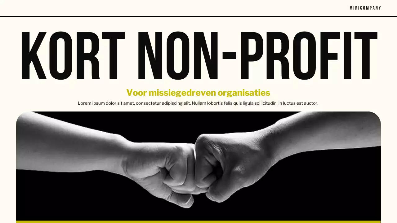 zwart modern zakelijk document