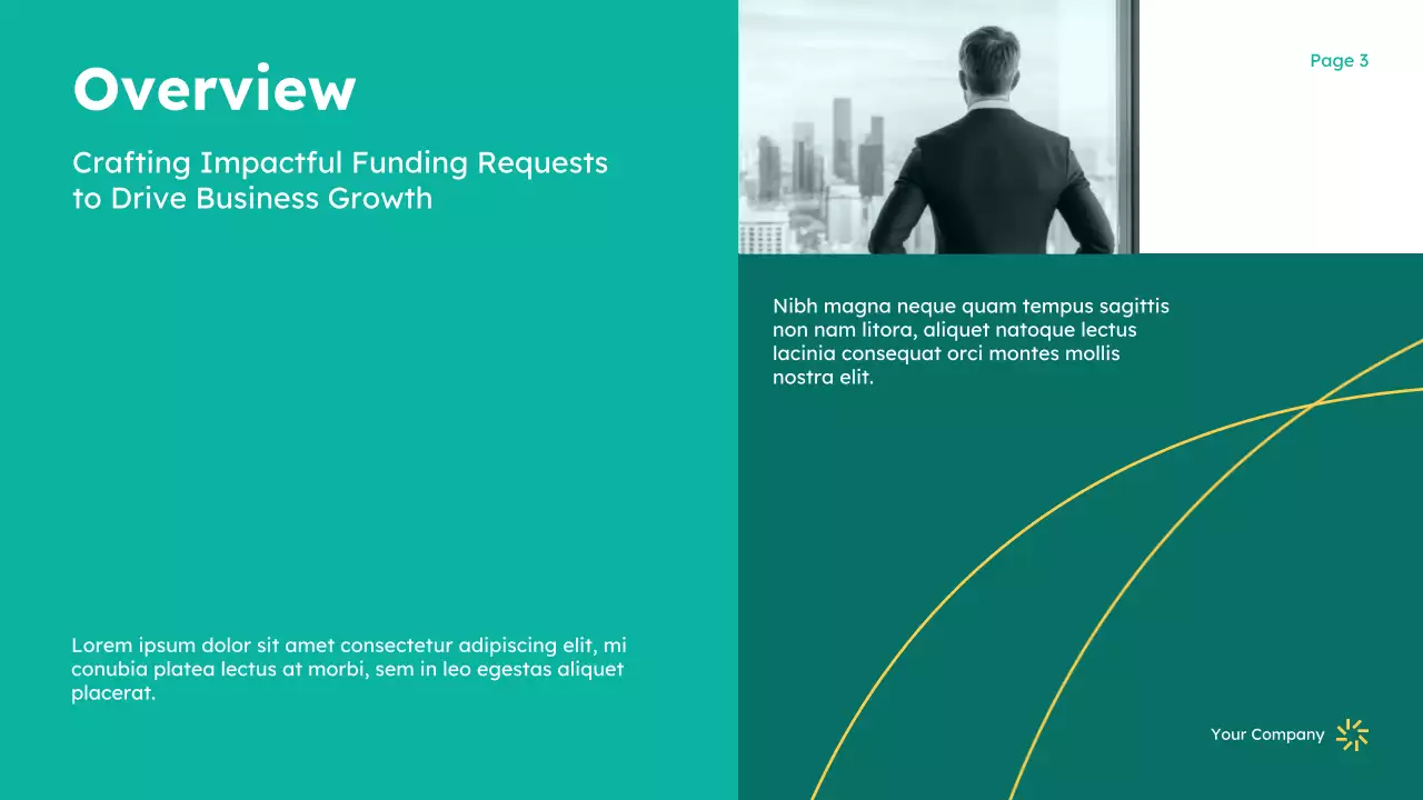 Teal Modern Startup Funding Proposal Presentation