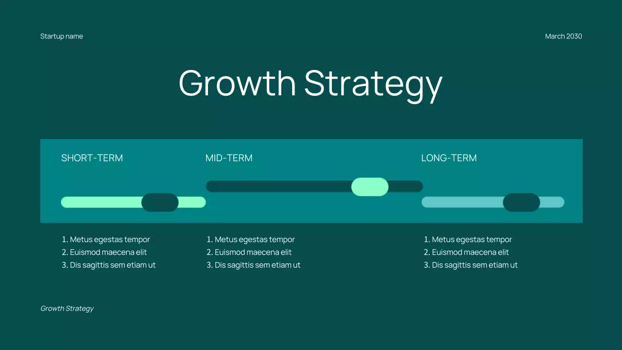 Teal Minimal Trendy Startup Funding Proposal Presentation
