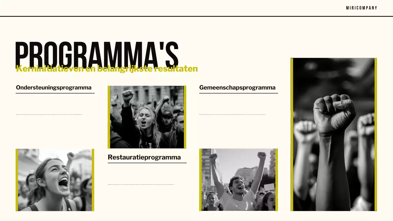 zwart modern zakelijk document