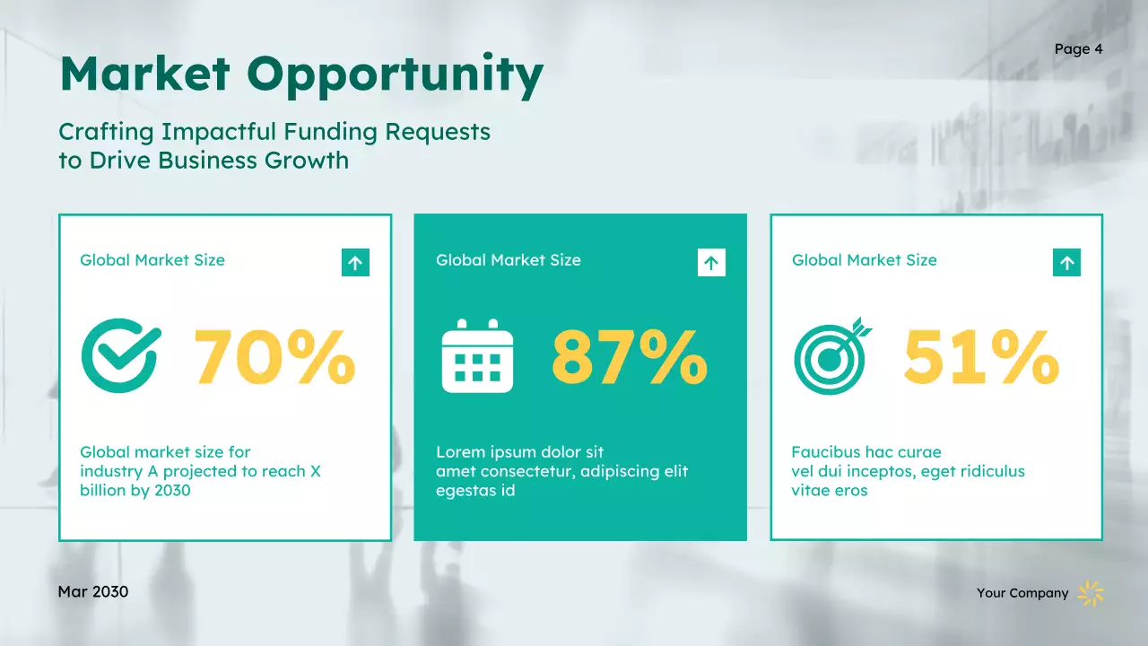Teal Modern Startup Funding Proposal Presentation