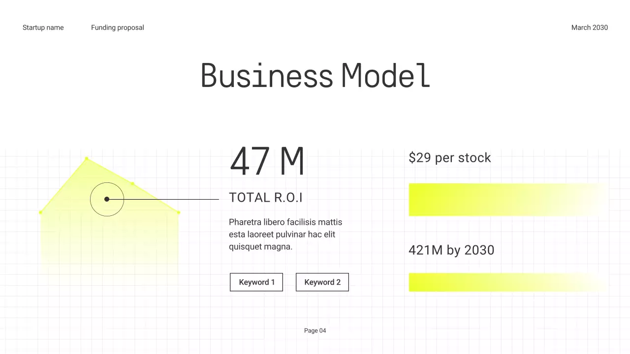 Trendy Bold Tech Startup Funding Presentation