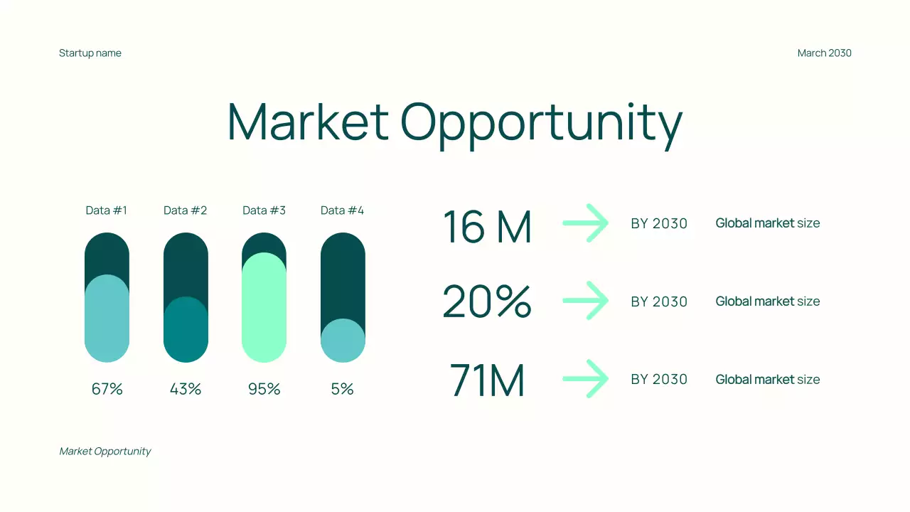 Teal Minimal Trendy Startup Funding Proposal Presentation