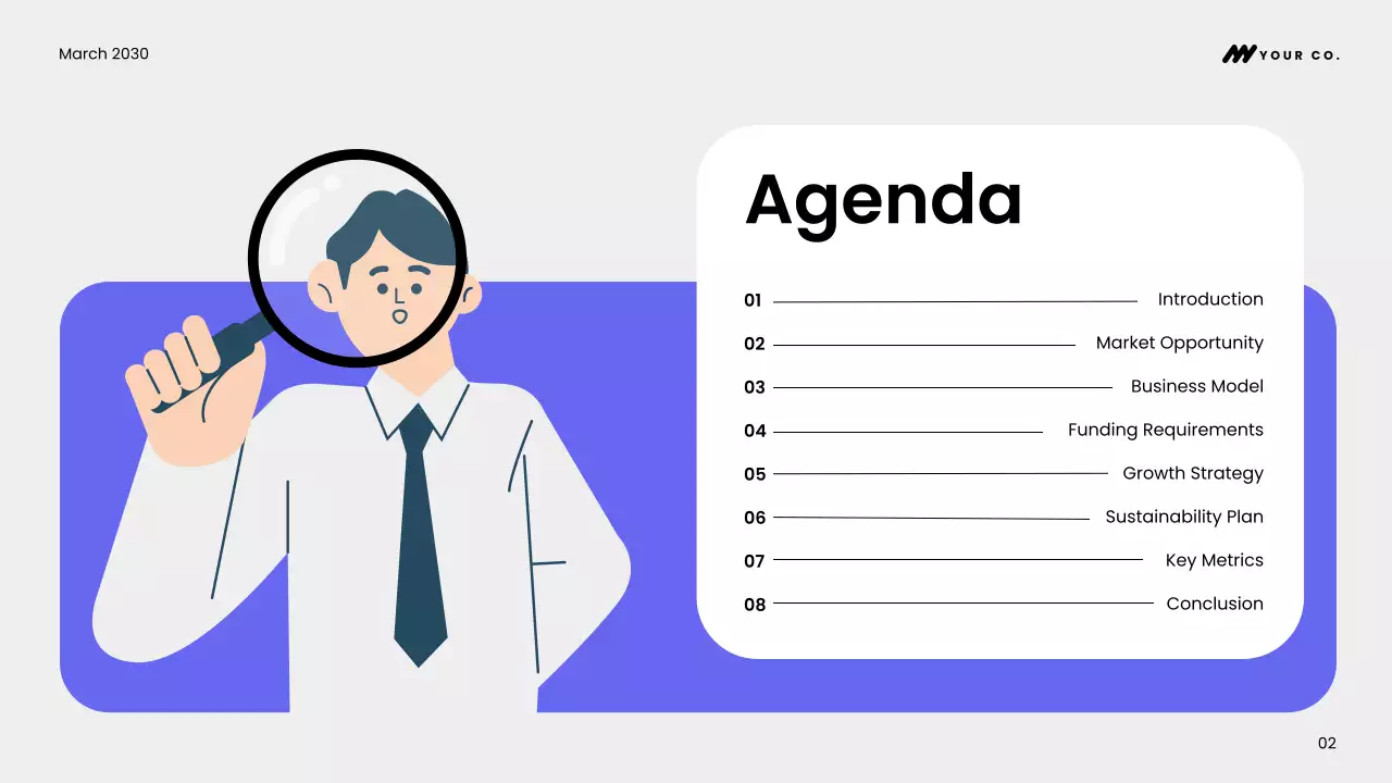 Apresentação da Proposta de Financiamento para Startups da Purple Modern