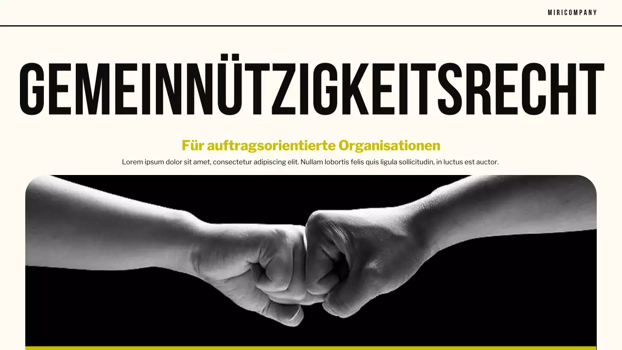 schwarz modernes Geschäftsdokument