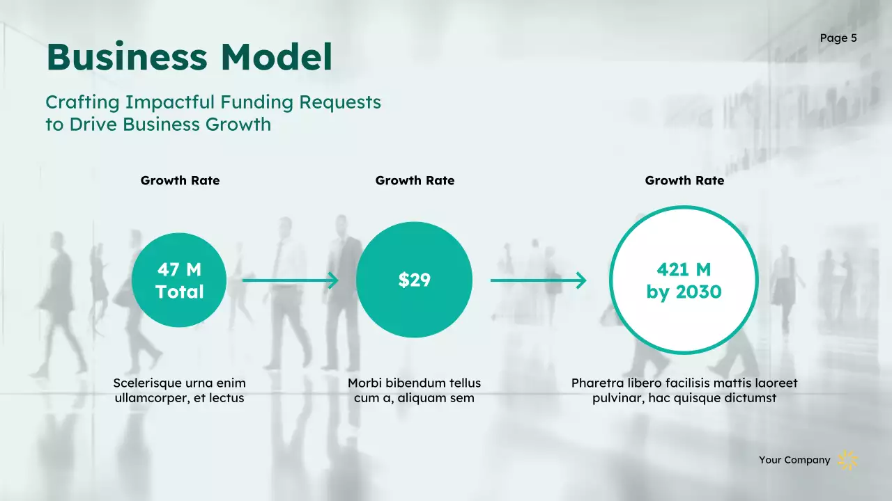 Teal Modern Startup Funding Proposal Presentation