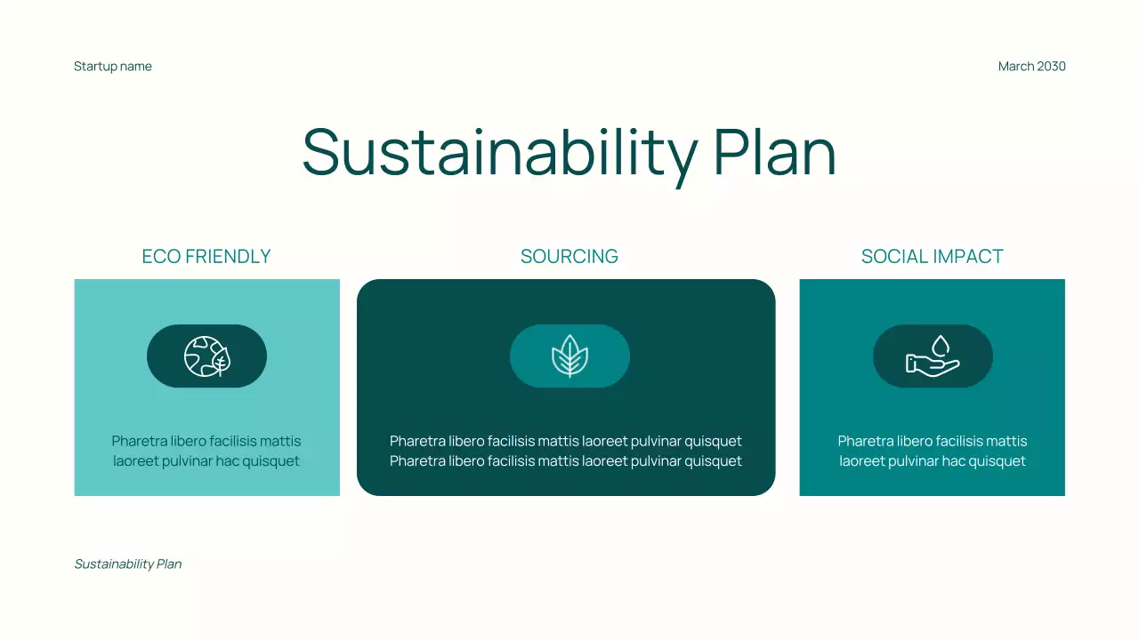 Teal Minimal Trendy Startup Funding Proposal Presentation