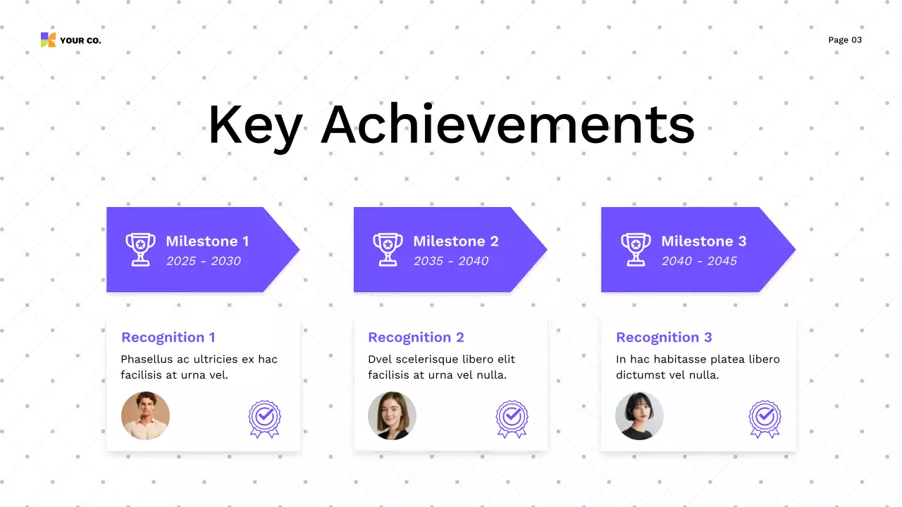 Colourful Modern Town Hall Meeting Presentation