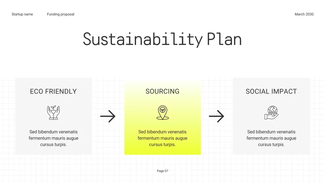 Trendy Bold Tech Startup Funding Presentation