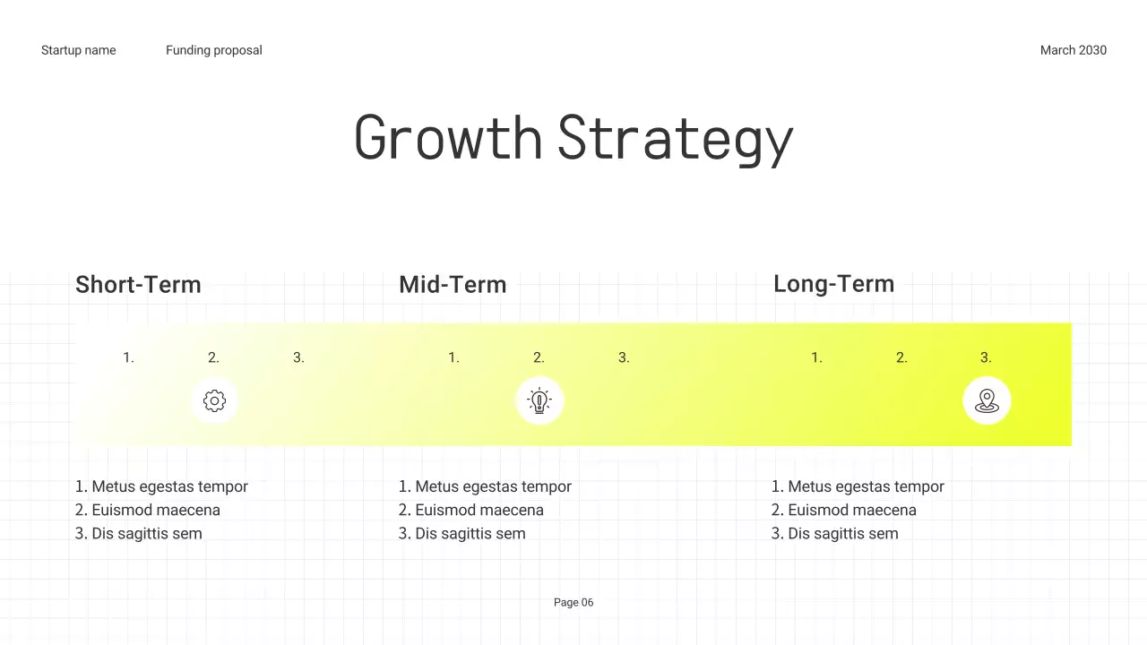 Trendy Bold Tech Startup Funding Presentation