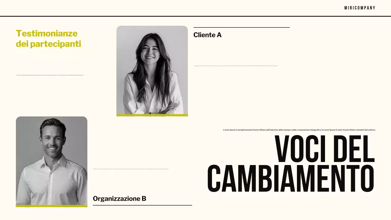 documento commerciale nero moderno