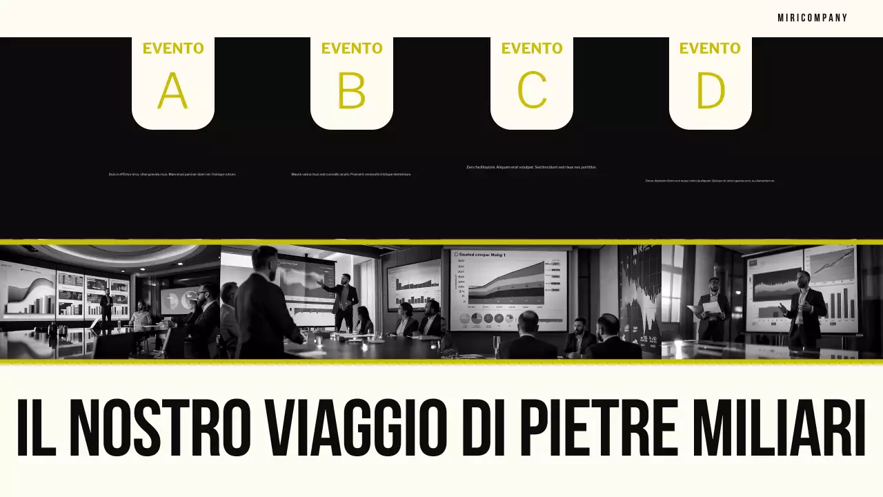 documento commerciale nero moderno