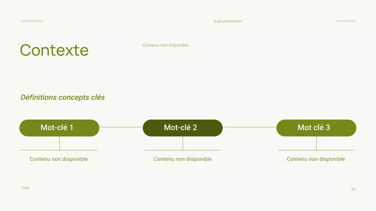 Présentation minimale et simple pour le cours de biologie