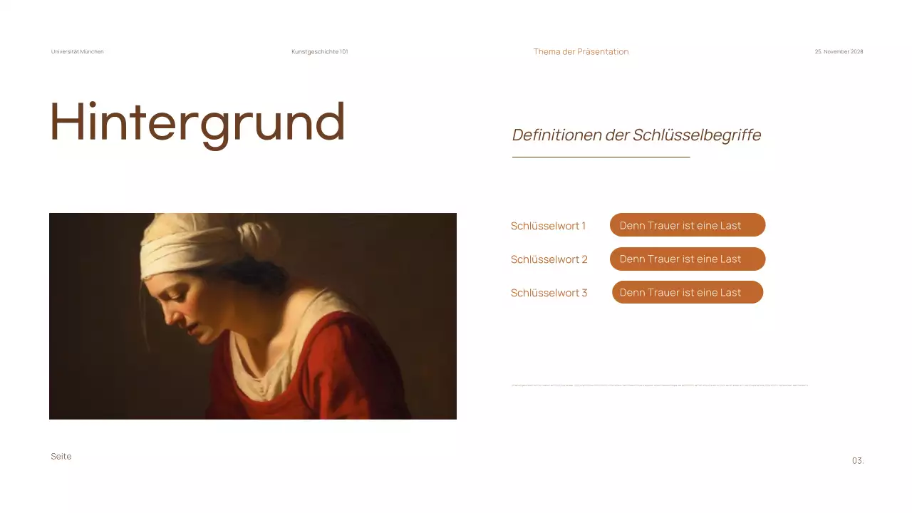 Minimales Material für den klassischen Kunstgeschichtsunterricht