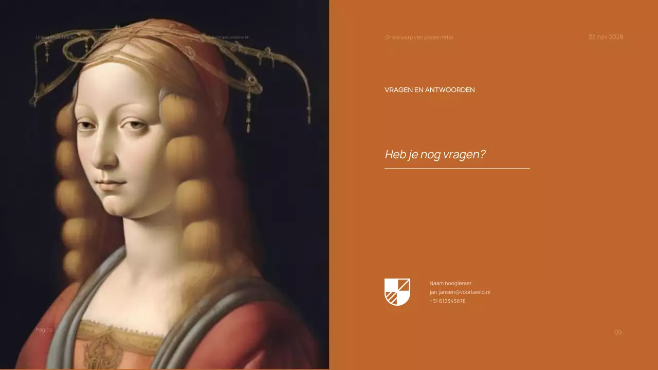 Minimaal Klassiek Kunstgeschiedenis Lesmateriaal