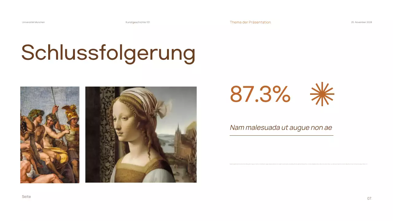 Minimales Material für den klassischen Kunstgeschichtsunterricht