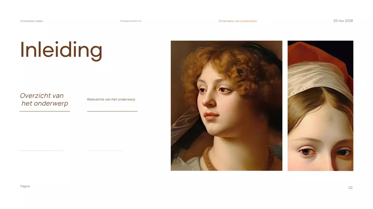 Minimaal Klassiek Kunstgeschiedenis Lesmateriaal