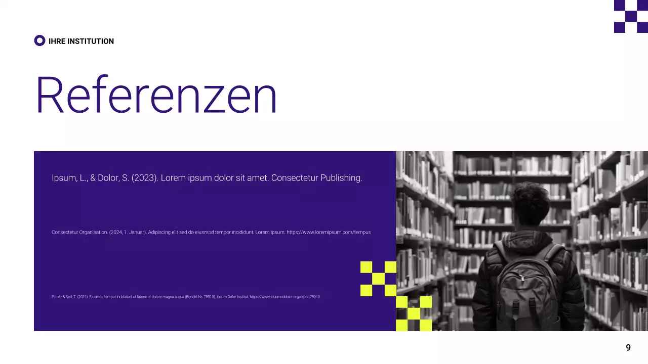 lila moderne Bildung Einführung