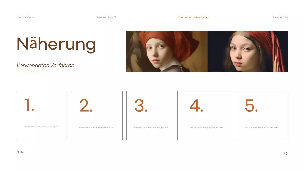 Minimales Material für den klassischen Kunstgeschichtsunterricht