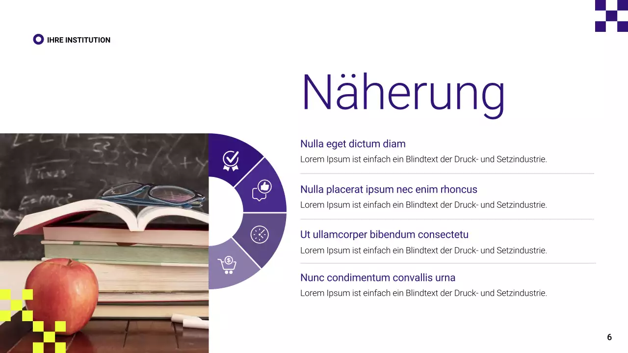 lila moderne Bildung Einführung