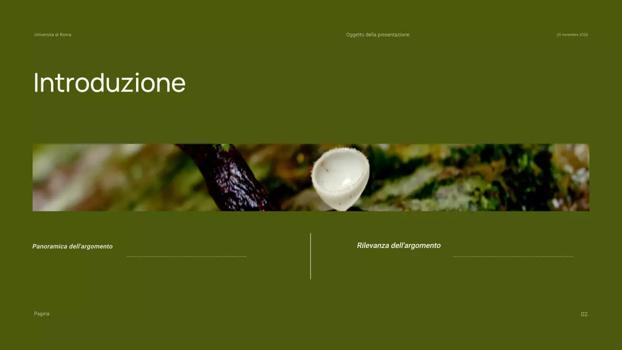 Presentazione minima e semplice della classe di biologia accademica