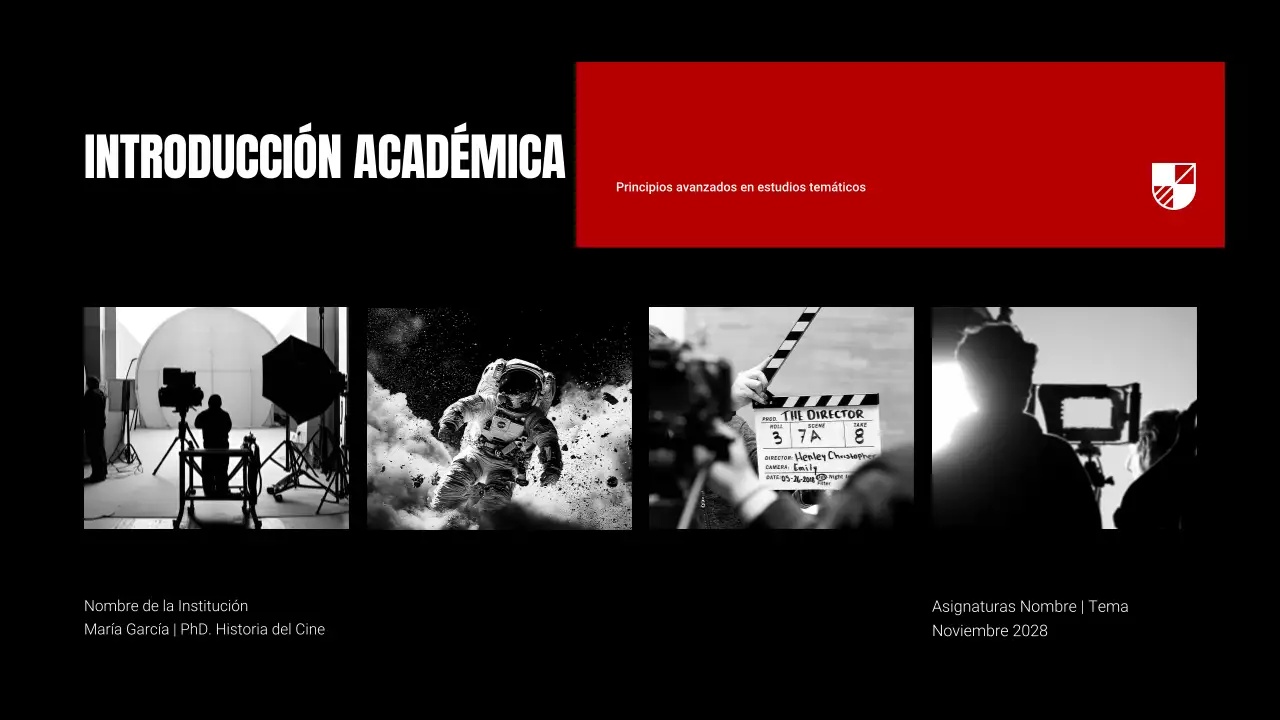 Oscuridad y contraste en el material didáctico de las clases de cine