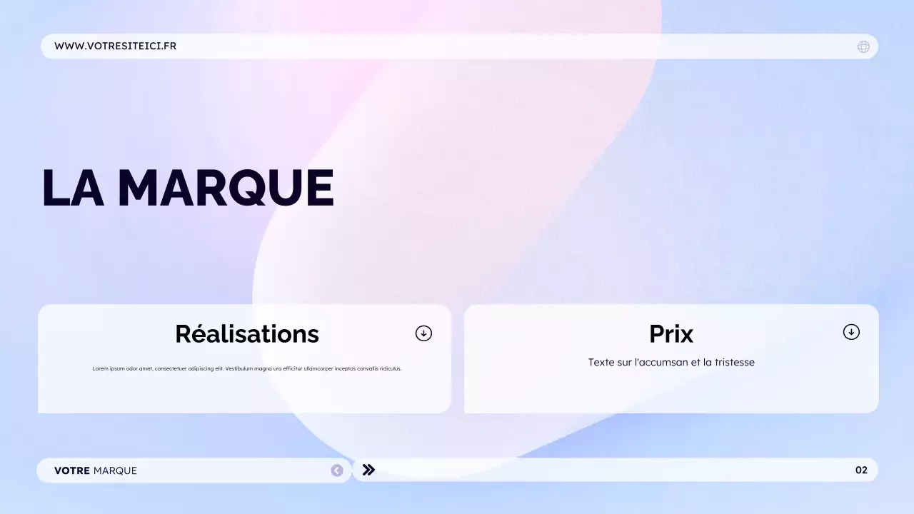 Catalogue de produits pour votre marque