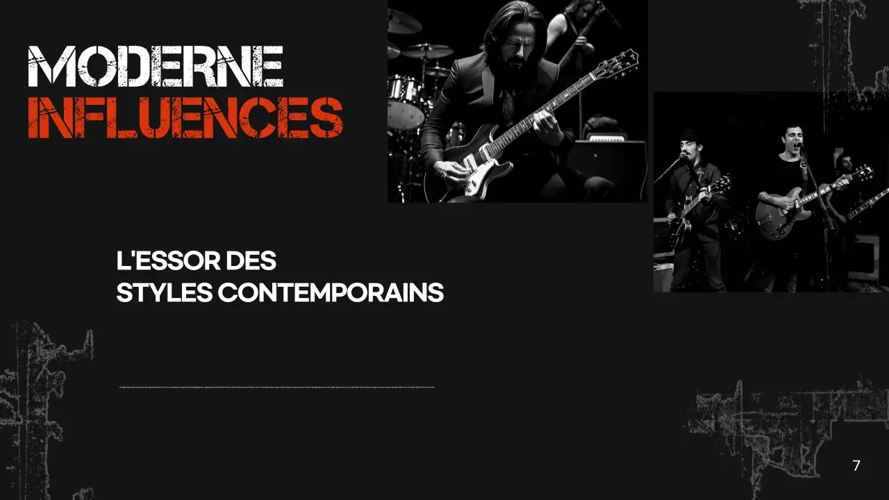 présentation de la musique rétro noire