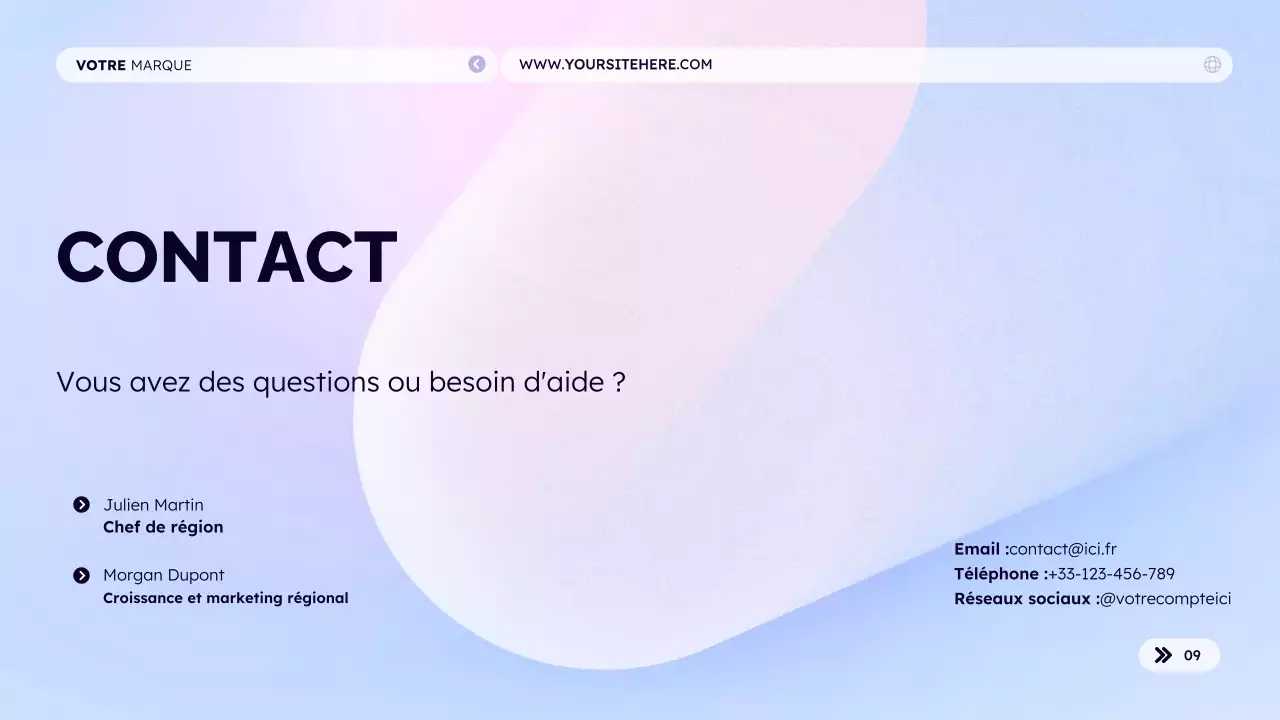 Catalogue de produits pour votre marque