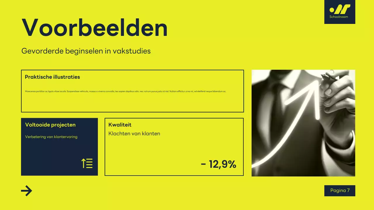 gele moderne academische lezing