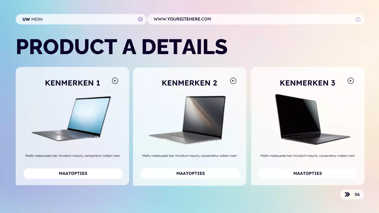 Productcatalogus voor uw merk