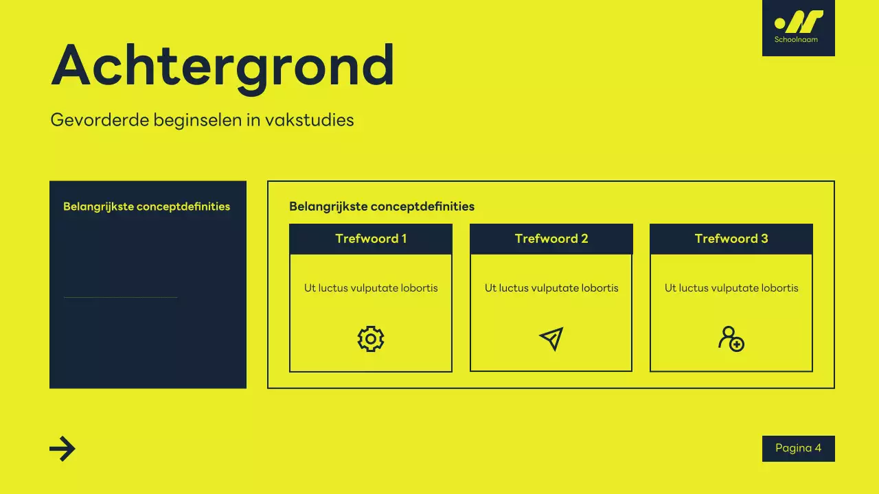 gele moderne academische lezing