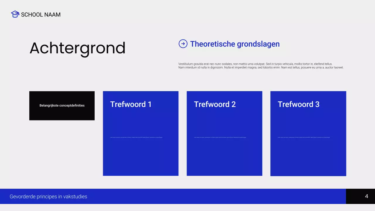cursus zwart modern onderwijs
