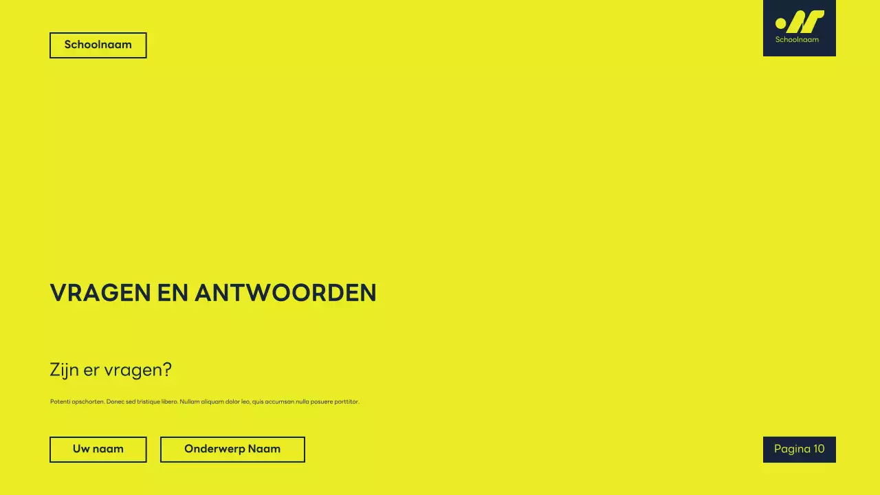 gele moderne academische lezing