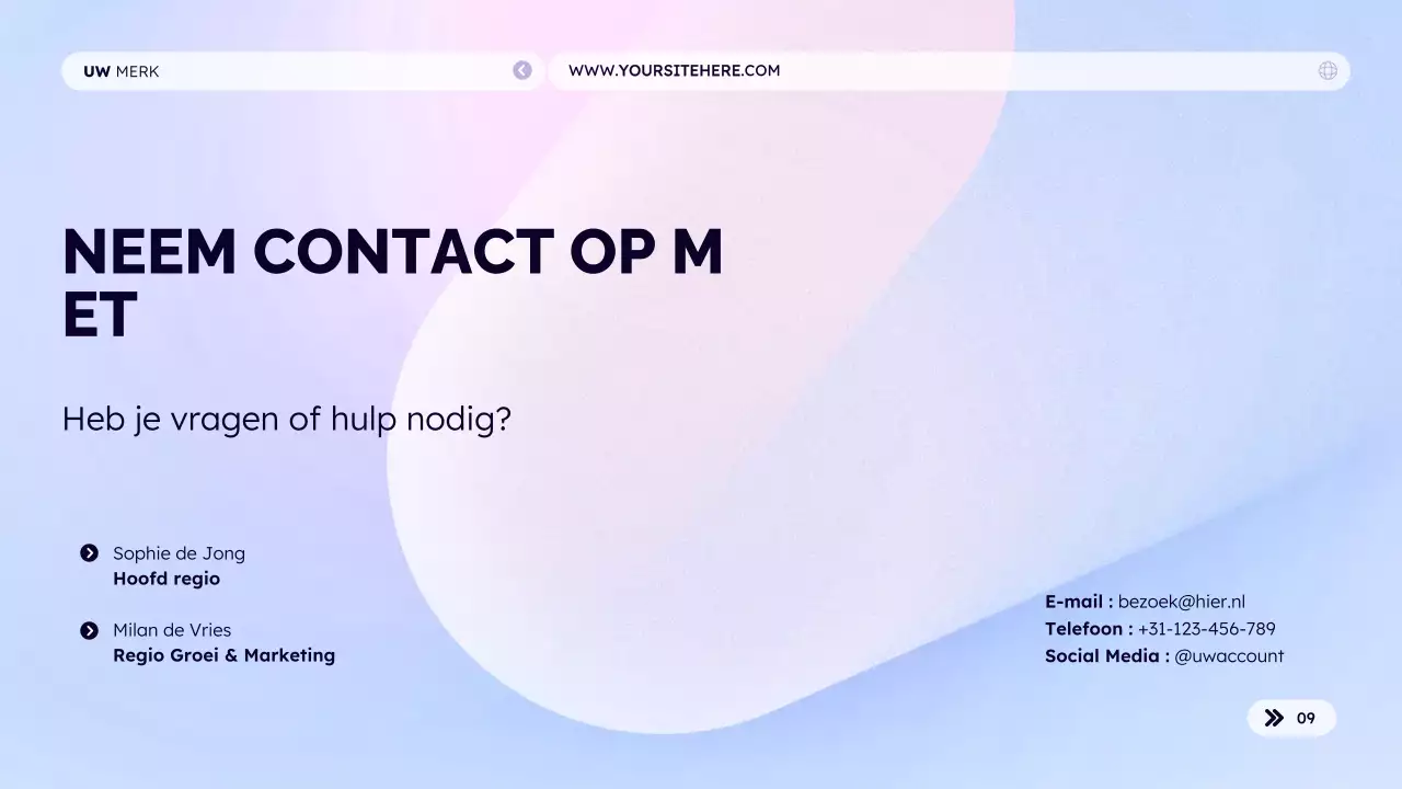 Productcatalogus voor uw merk