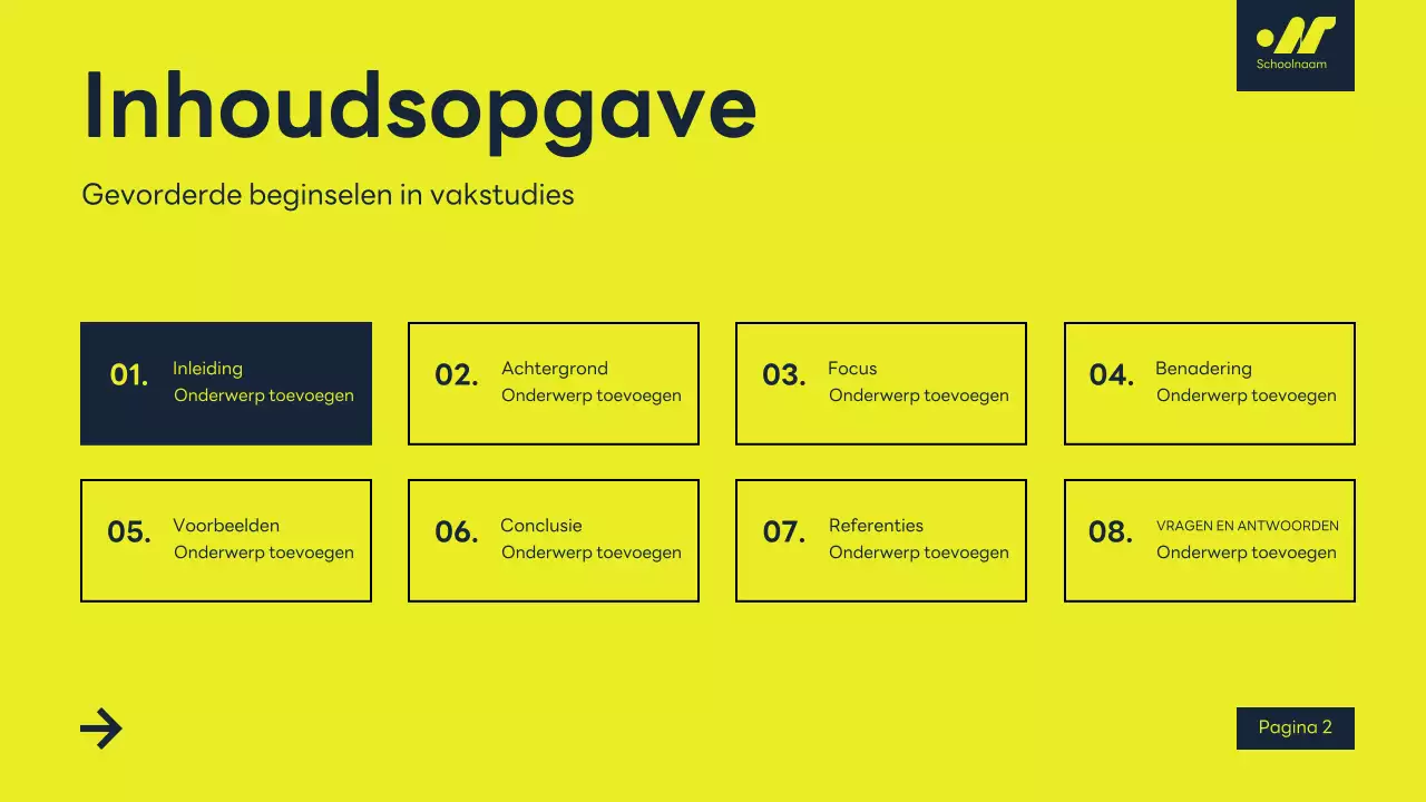 gele moderne academische lezing